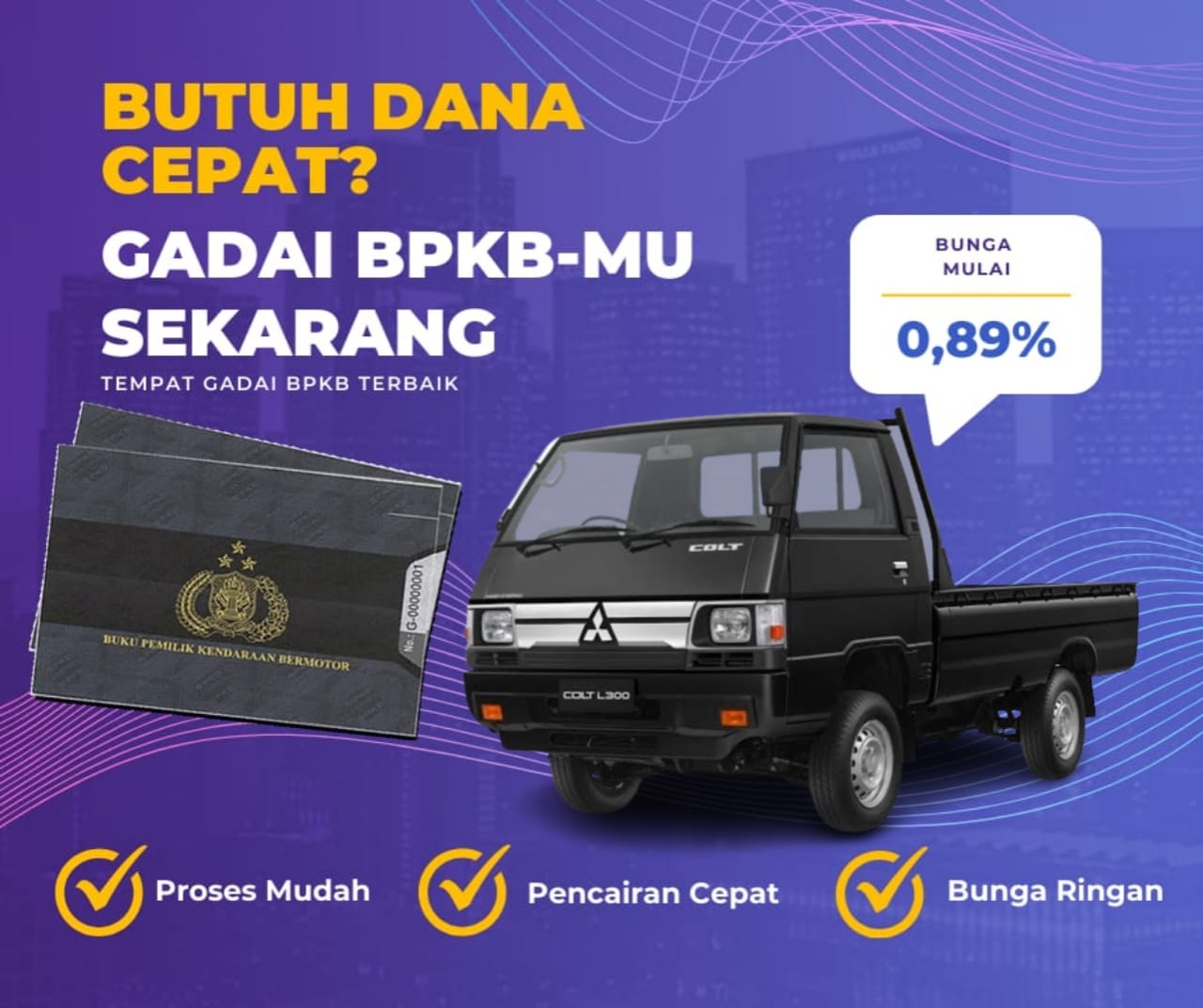 Pinjaman Dana Jaminan Bpkb Mobil Mitsubishi Coltl300 Dapat pinjaman Berapa? Seperti Ini Simulasinya